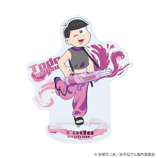 《阿松》亞克力立牌06/十四松 水上嘉年華ver.(新繪插畫)