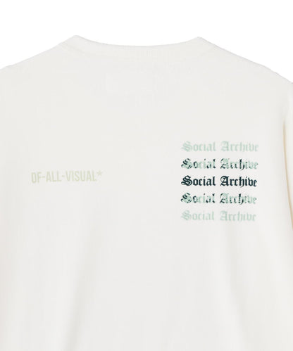 A4A/SOCIAL 圓領衛衣/圓領套頭衛衣
