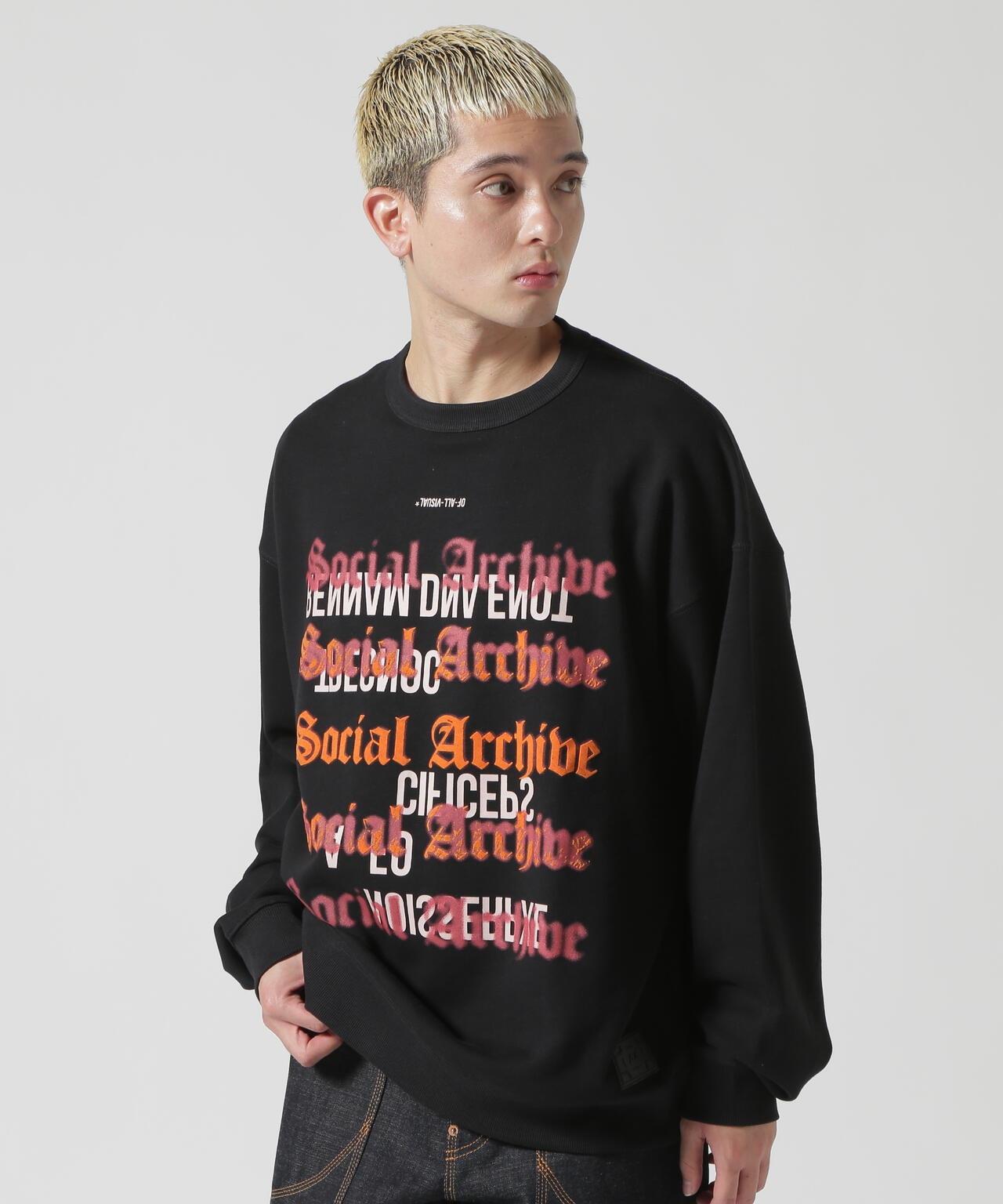 A4A/SOCIAL 圓領衛衣/圓領套頭衛衣