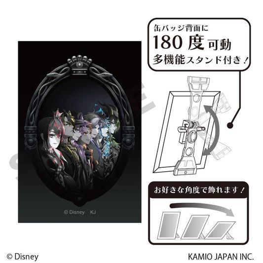 《迪士尼》扭曲仙境 動畫版 藝術徽章胸針 KV