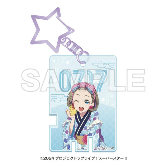 LoveLive! Superstar!! 溫泉巡遊時光 with Liella! 溫泉鑰匙風亞克力鑰匙扣 唐可可