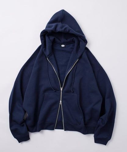 リラックスフィット ジップアップ パーカー 【限定展開】