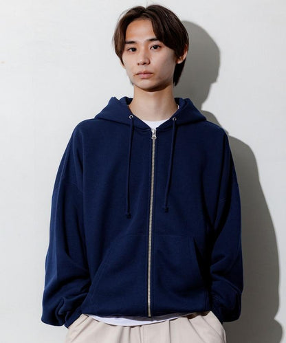 リラックスフィット ジップアップ パーカー 【限定展開】