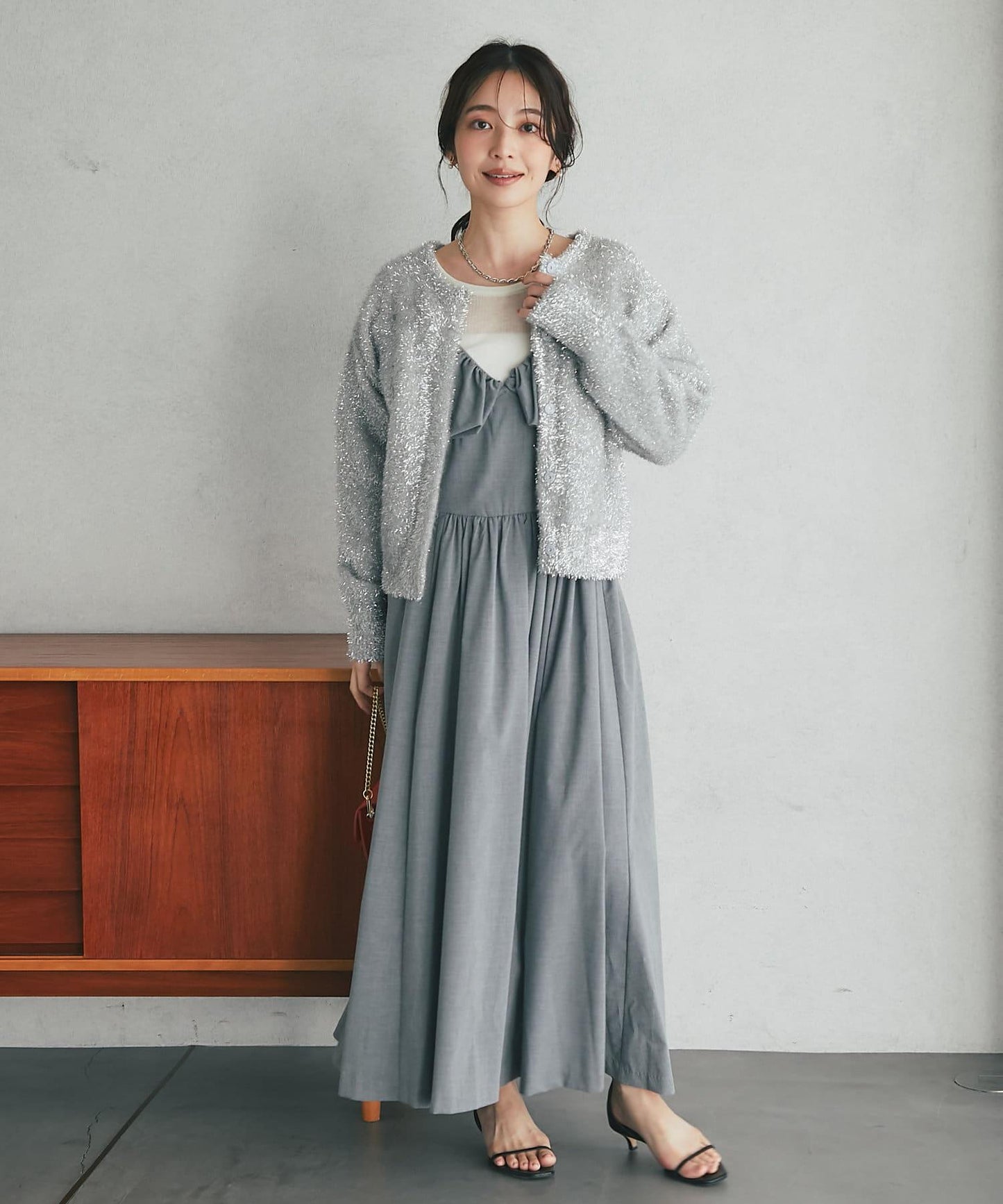 【La boutique BonBon】吊帶開肩連衣裙