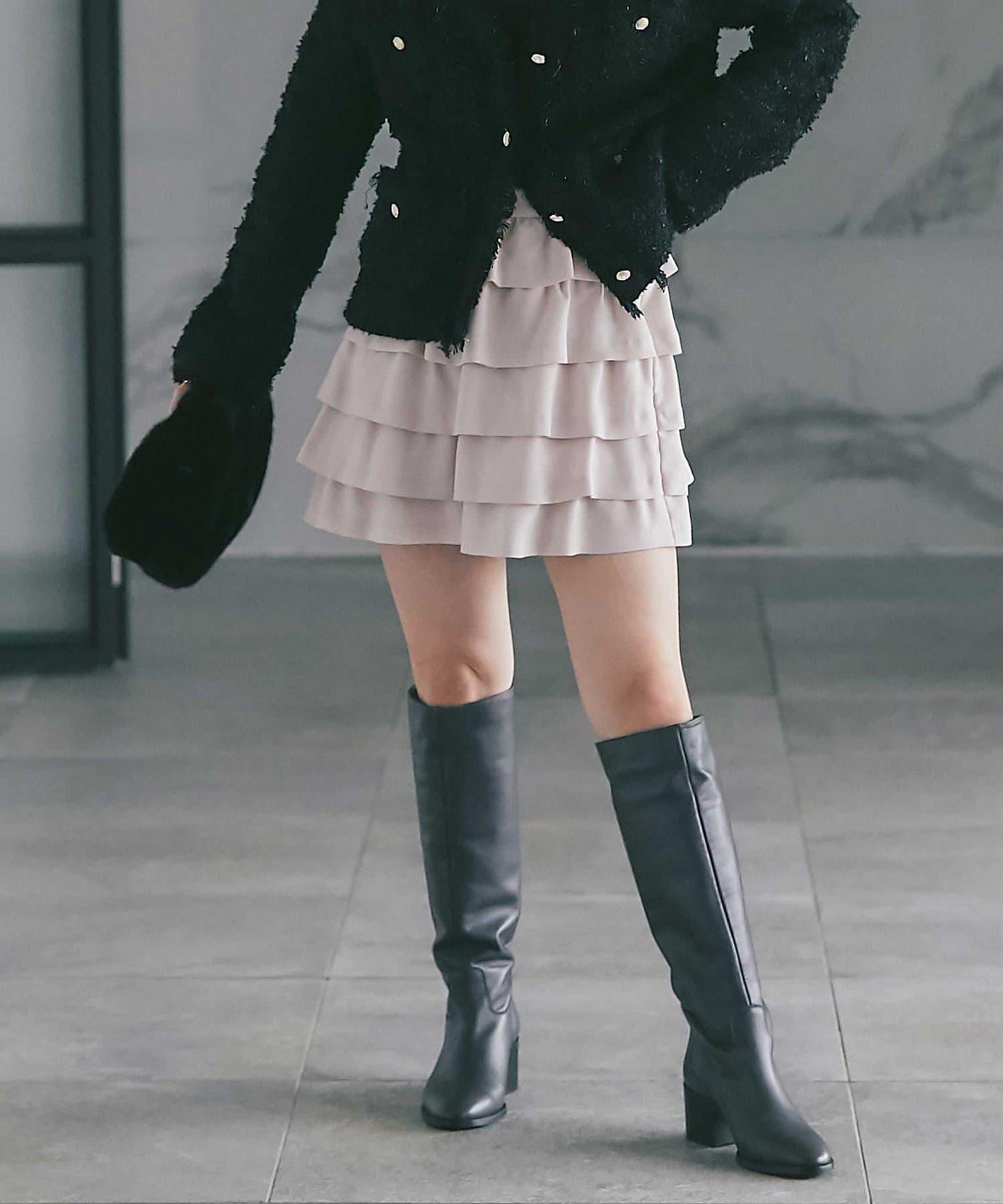 【La boutique BonBon】層疊短褲