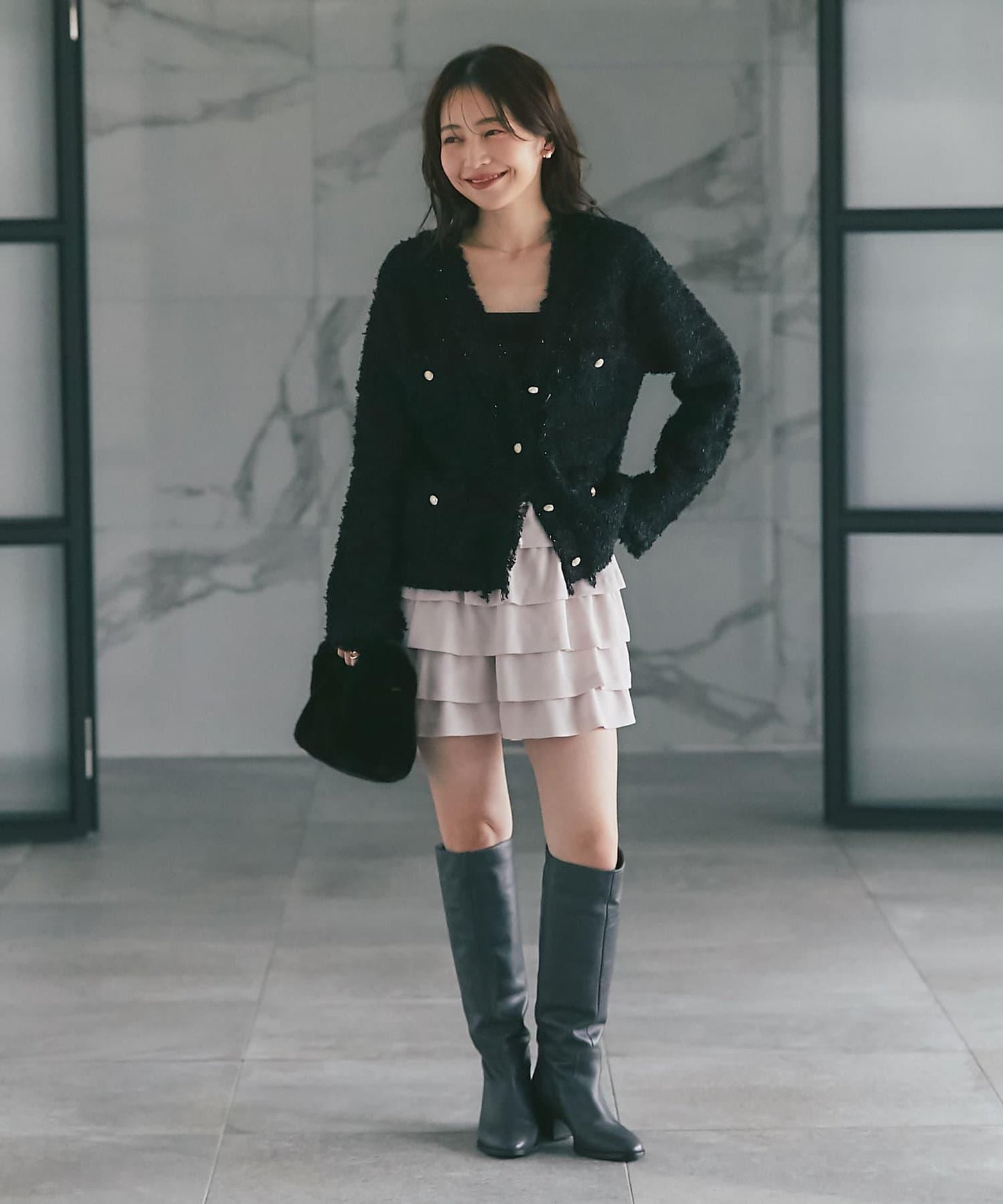 【La boutique BonBon】層疊短褲
