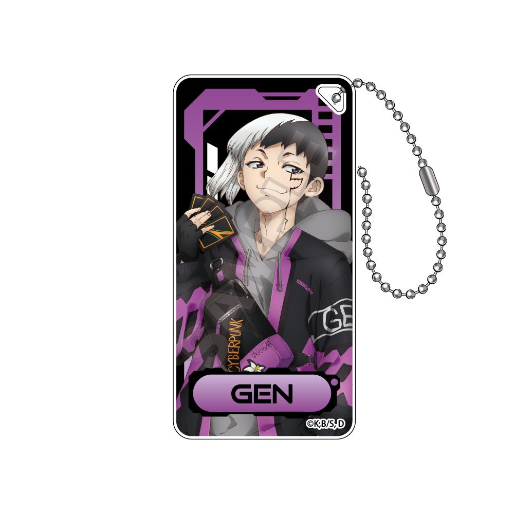 《Dr.STONE 石紀元》賽博朋克亞克力鑰匙鏈 淺霧幻