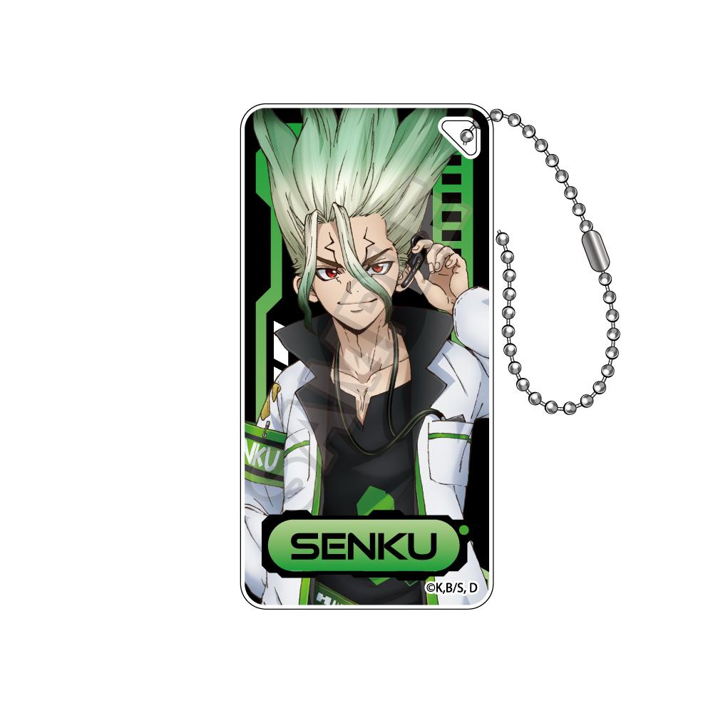 《Dr.STONE 石紀元》賽博朋克亞克力鑰匙鏈 石神千空