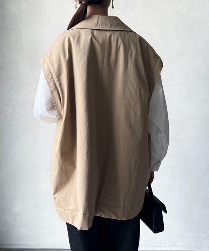 MA-1袖可兩穿中長外套