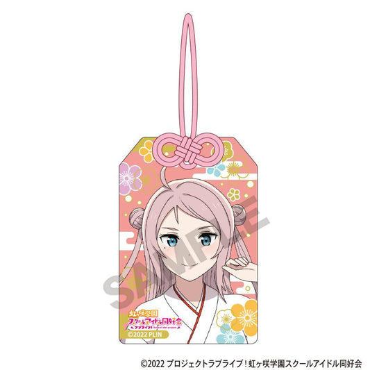 LoveLive!虹咲學園學園偶像同好會 守護符風亞克力鑰匙扣 鍾嵐珠
