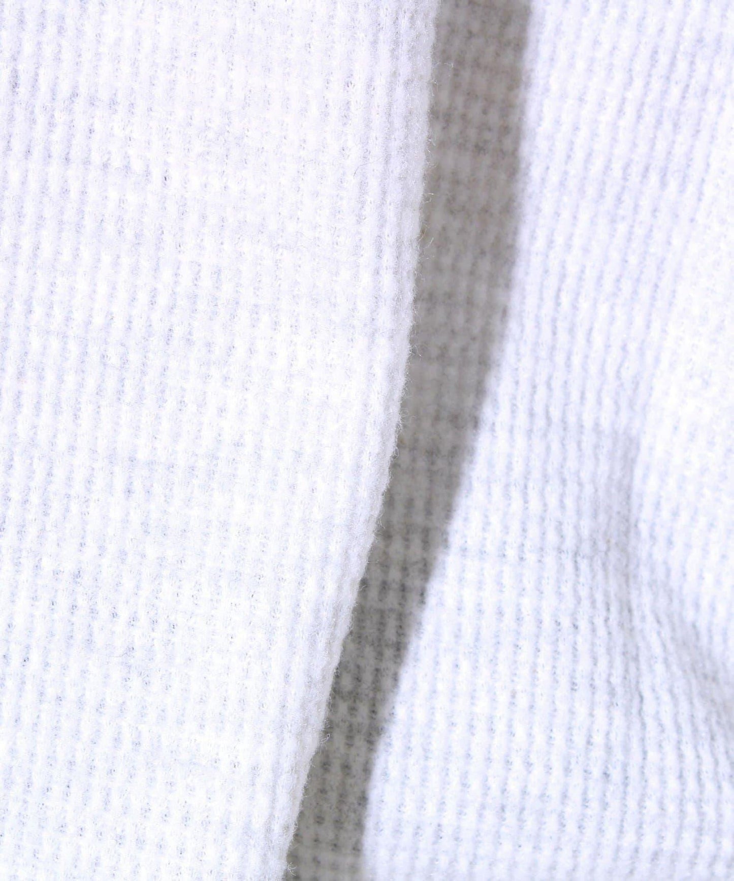 【適合疊穿】磨毛華夫格下襬抽繩長袖T恤