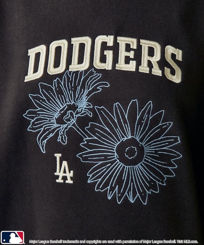 MLB 花卉刺繡衛衣