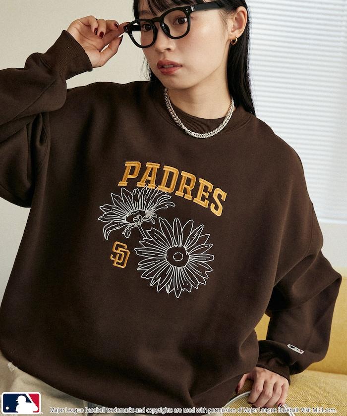 MLB 花卉刺繡衛衣