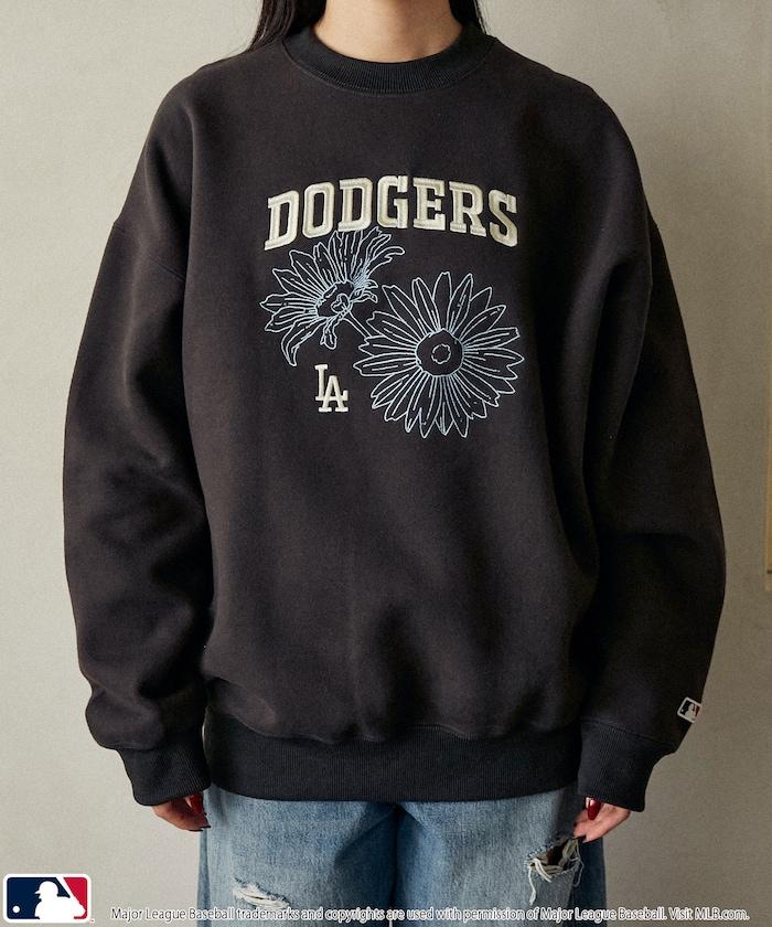 MLB 花卉刺繡衛衣
