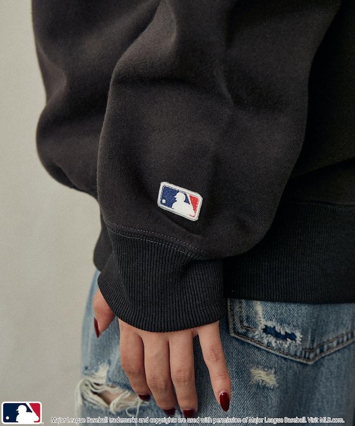 MLB 花卉刺繡衛衣