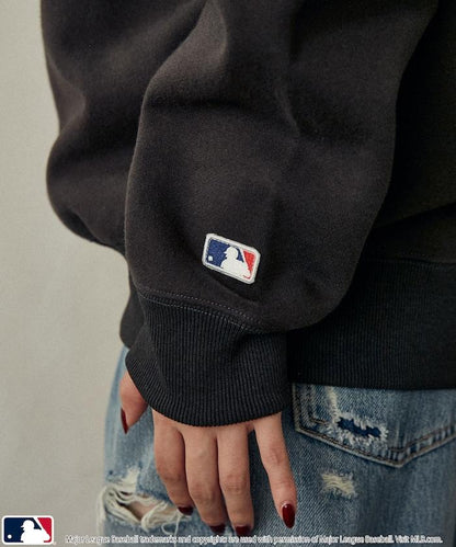 MLB 花卉刺繡衛衣