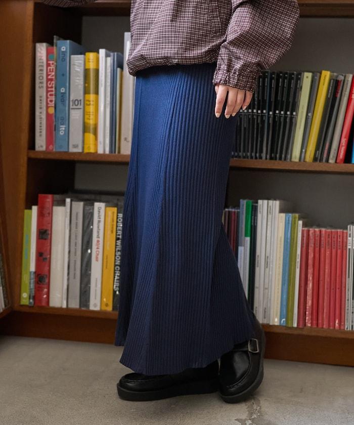 羅紋針織美人魚裙