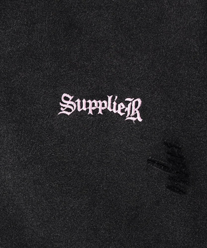 SUPPLIER/【LHP EXCLUSIVE】破壞風十字連帽衛衣