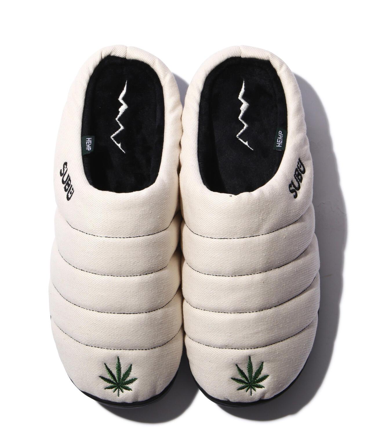 MANASTASH/SUBU x MANASTASH 大麻刺繡涼拖