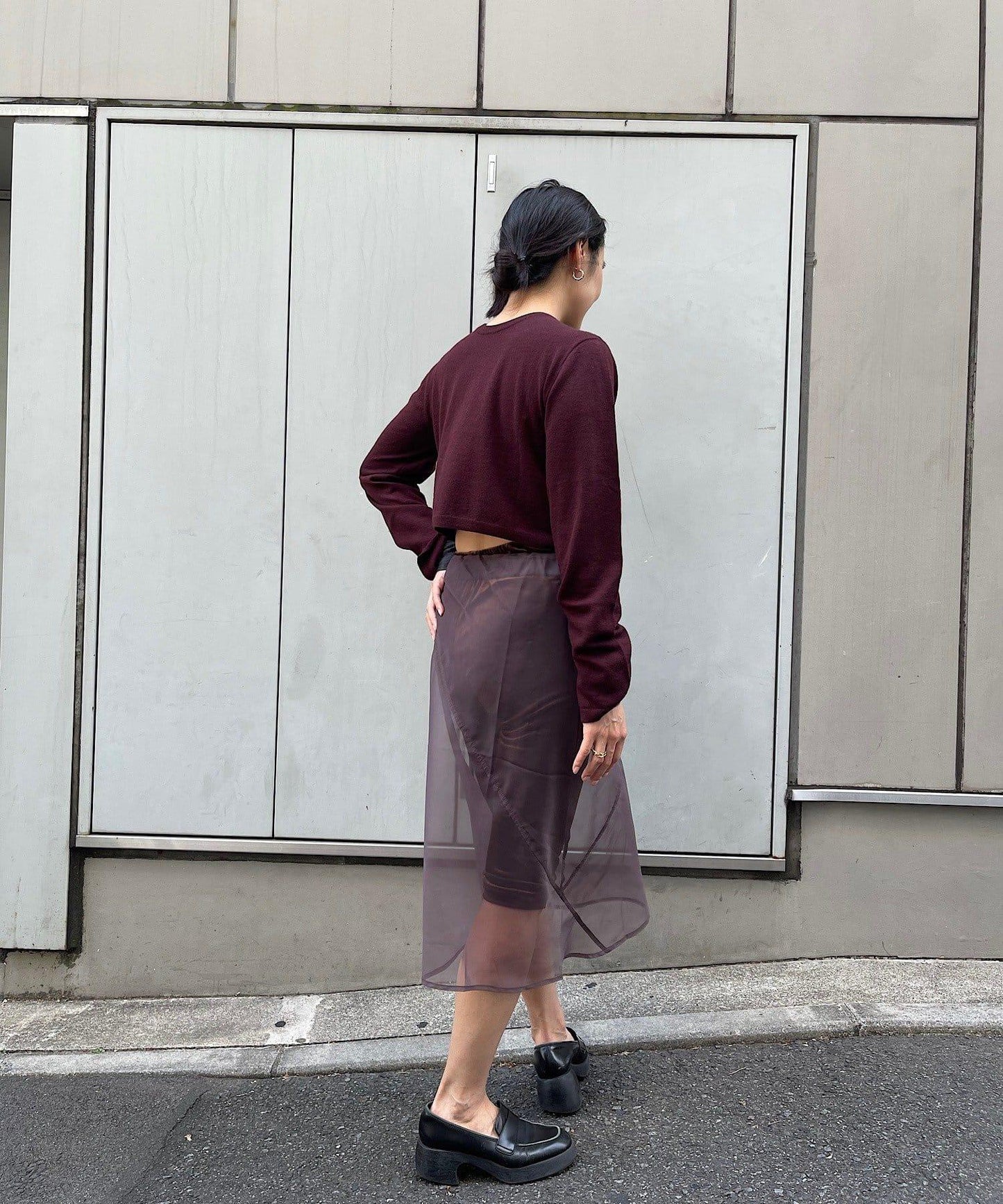 【Layering set】羊毛短款上衣&護臂