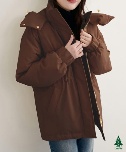 【WOODS CANADA × natural couture】中長款羽絨服