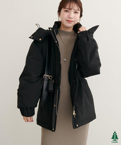 【WOODS CANADA × natural couture】中長款羽絨服