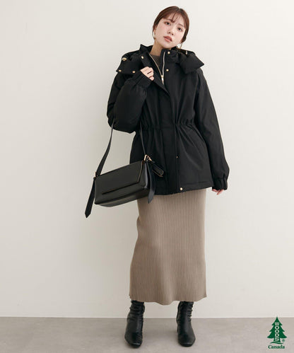 【WOODS CANADA × natural couture】中長款羽絨服