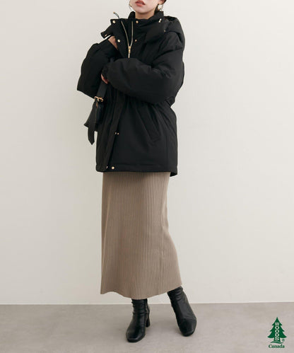 【WOODS CANADA × natural couture】中長款羽絨服
