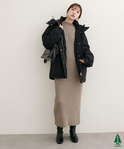 【WOODS CANADA × natural couture】中長款羽絨服