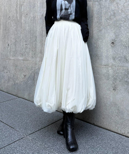 網紗泡泡半身裙