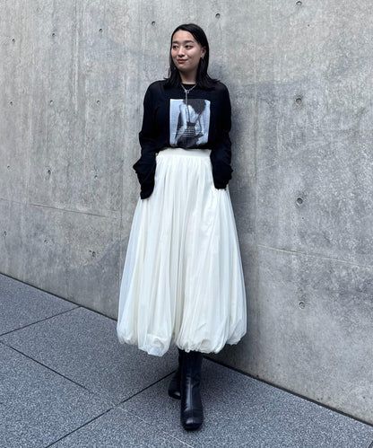 網紗泡泡半身裙