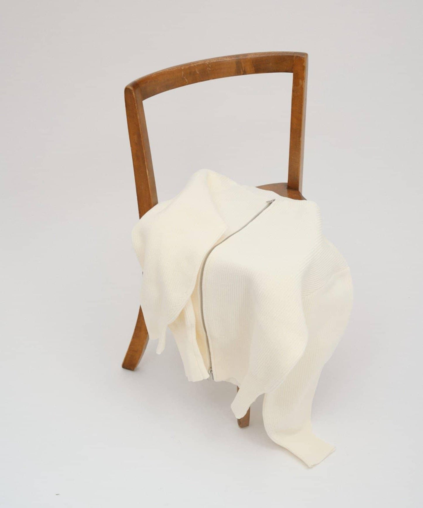 【パルクロ限定】（yumi企畫）多穿法雙拉鍊針織開衫