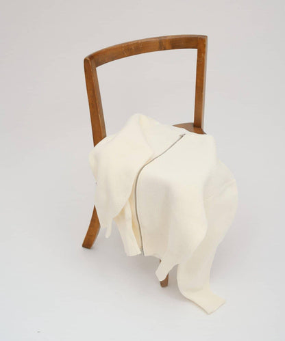 【パルクロ限定】（yumi企畫）多穿法雙拉鍊針織開衫