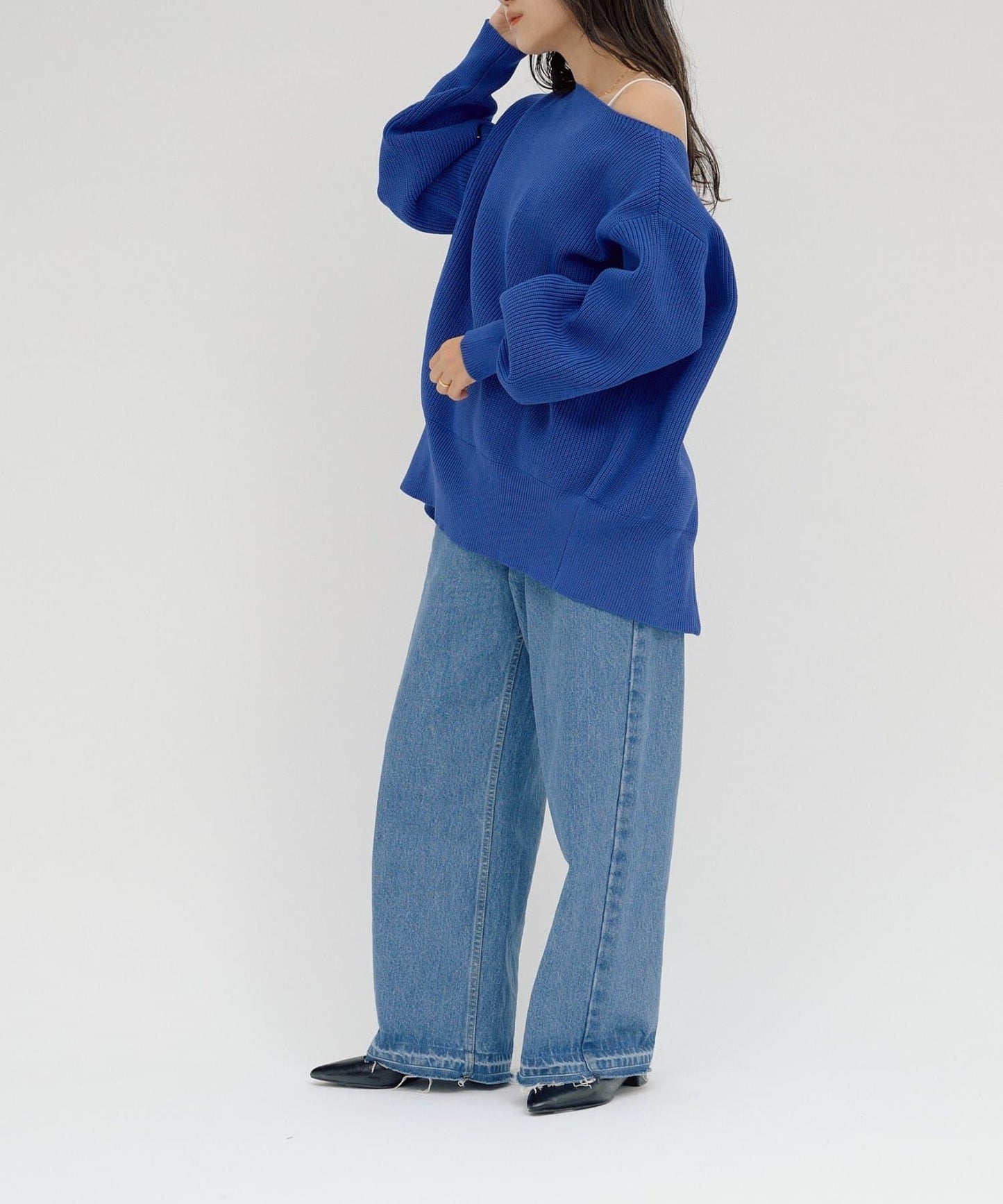 【パルクロ限定】（yumi企畫）多穿法雙拉鍊針織開衫