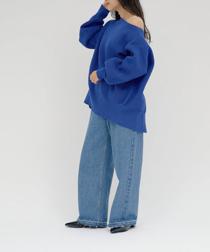 【パルクロ限定】（yumi企畫）多穿法雙拉鍊針織開衫