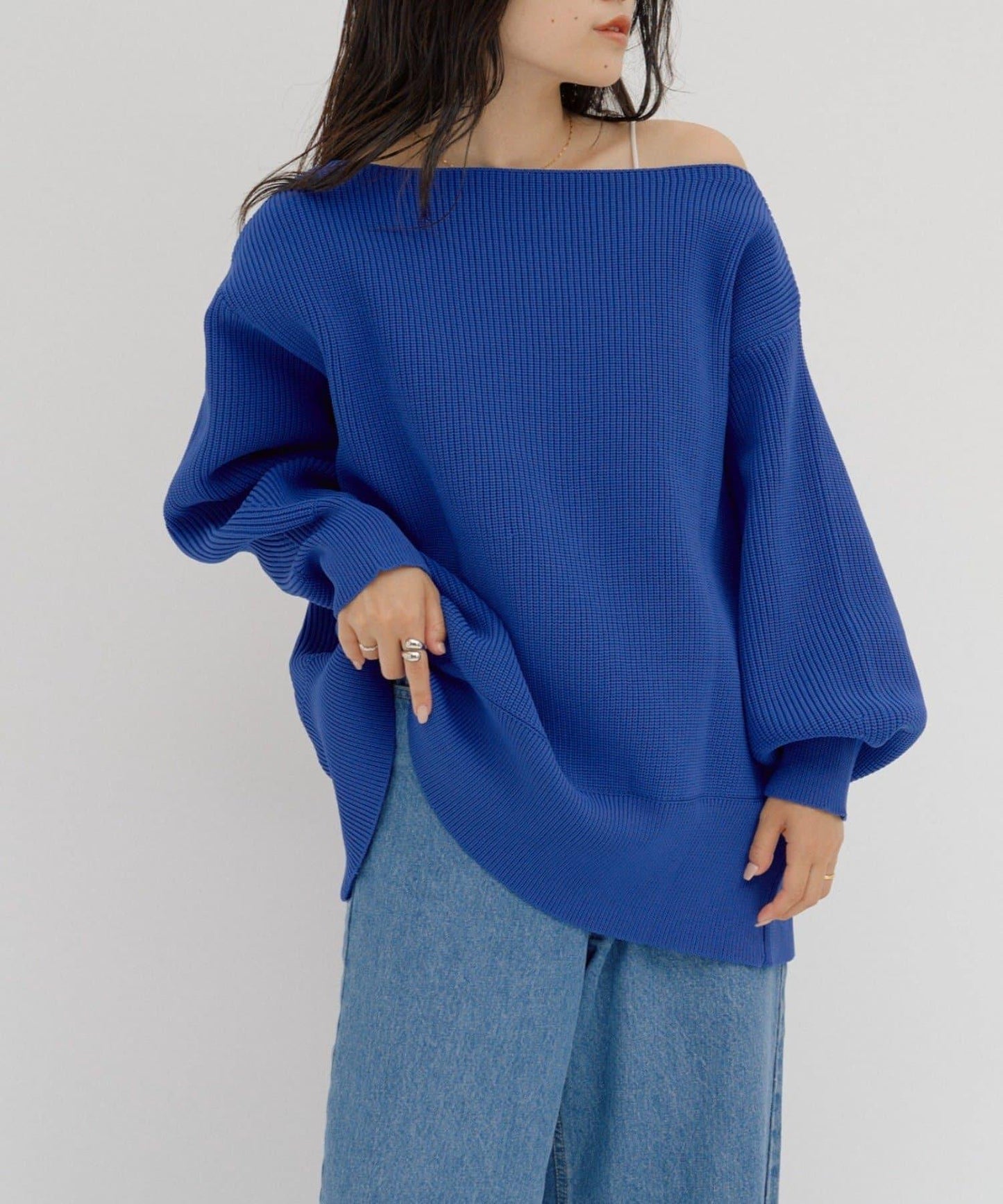 【パルクロ限定】（yumi企畫）多穿法雙拉鍊針織開衫