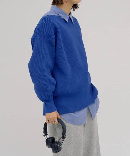 【パルクロ限定】（yumi企畫）多穿法雙拉鍊針織開衫