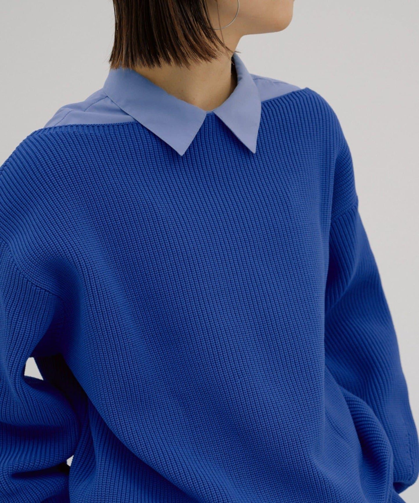 【パルクロ限定】（yumi企畫）多穿法雙拉鍊針織開衫