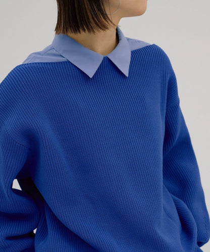 【パルクロ限定】（yumi企畫）多穿法雙拉鍊針織開衫