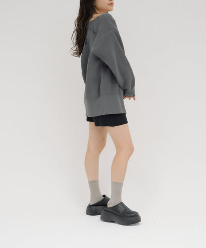 【パルクロ限定】（yumi企畫）多穿法雙拉鍊針織開衫