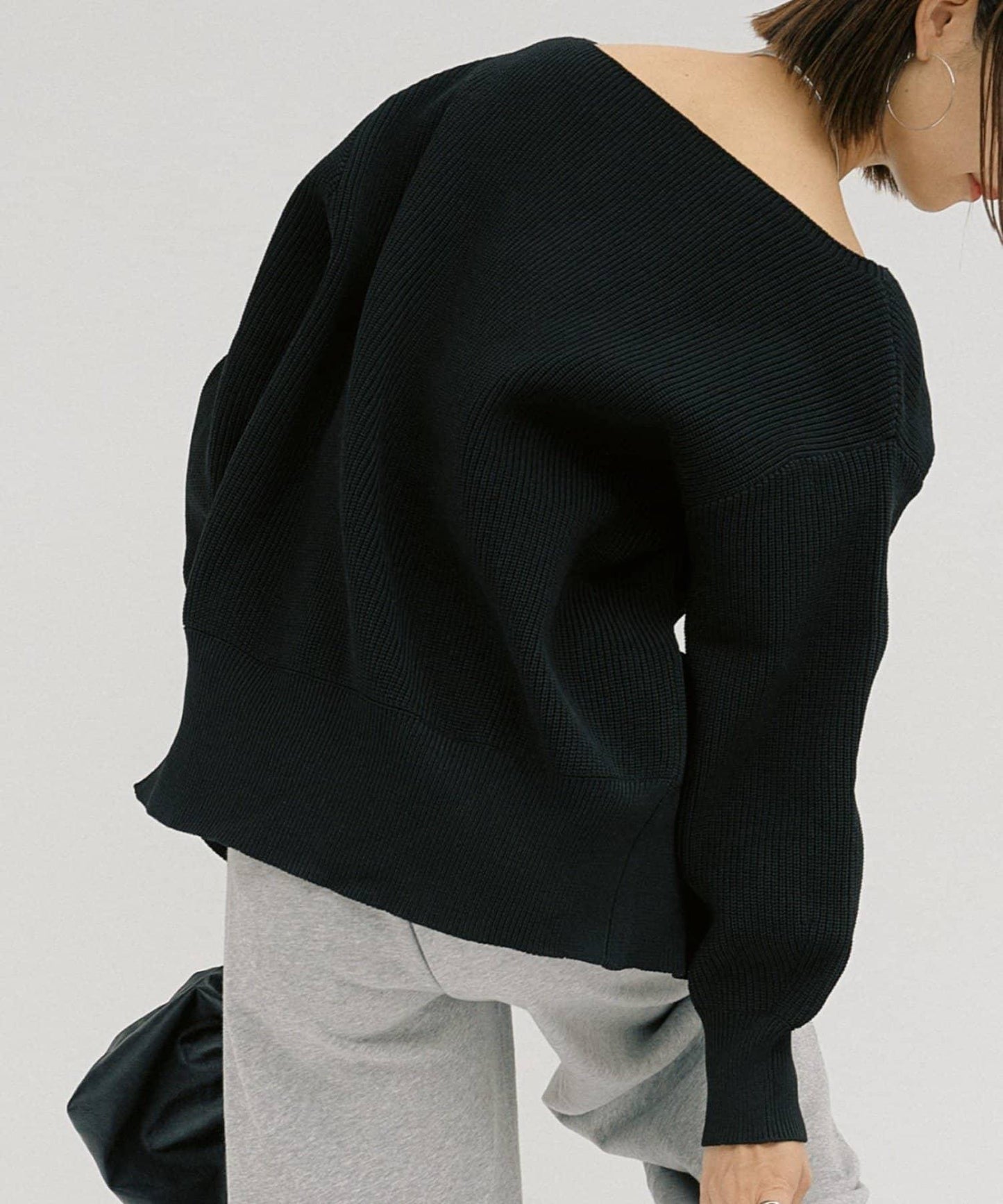 【パルクロ限定】（yumi企畫）多穿法雙拉鍊針織開衫