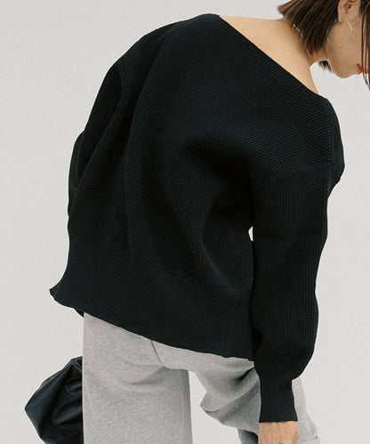 【パルクロ限定】（yumi企畫）多穿法雙拉鍊針織開衫