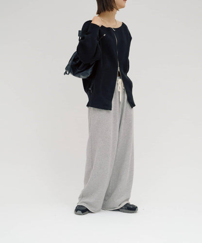 【パルクロ限定】（yumi企畫）多穿法雙拉鍊針織開衫