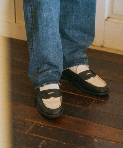 Kenford Fineshoes/男士壓紋樂福鞋