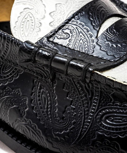 Kenford Fineshoes/男士壓紋樂福鞋
