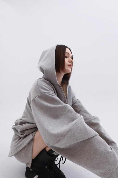 Edge forme 拉鍊連帽衛衣