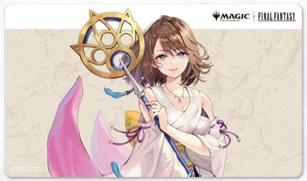 FINAL FANTASY 魔法風雲會 玩家用橡膠卡墊 MFR-06 角色 無邊框版 大召喚士尤娜
