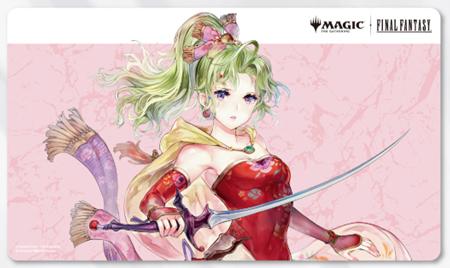 FINAL FANTASY 魔法風雲會 玩家用橡膠卡墊 MFR-05 角色 無邊框版 擁有魔導之力的少女 蒂娜
