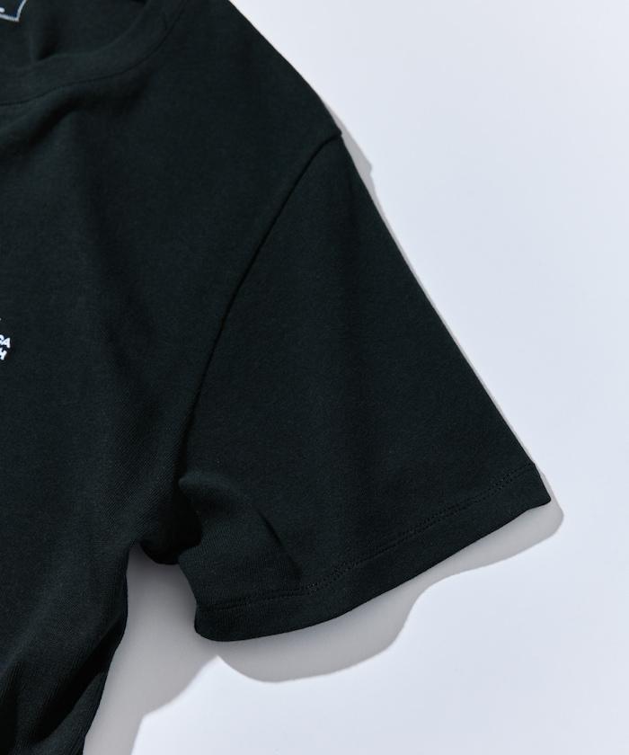 【Exclusive】2件裝雙品牌標誌短袖T恤 [XS碼]