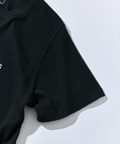 【Exclusive】2件裝雙品牌標誌短袖T恤 [XS碼]